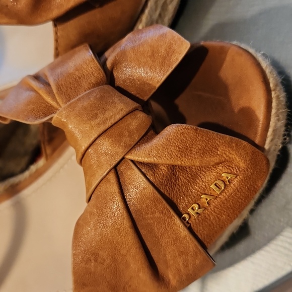 Prada Wedge size 38.5 - Picture 2 of 10